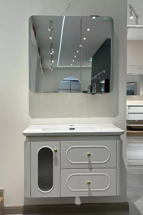 Moisture-Resistant PVC Bathroom Vanity